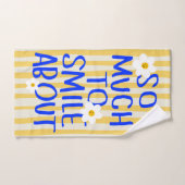 Zoveel om over te glimlachen handdoek (Handdoek)