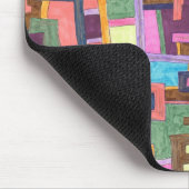 zoveel paden, Abstracte Mousepad Muismat (Hoek)