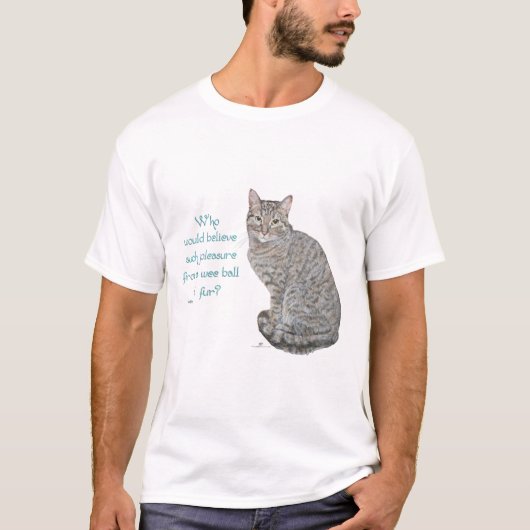 Zoveel plezier van een klein balletje vacht t-shirt (Voorkant)