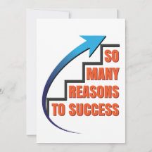 Zoveel redenen voor succes - Motivatie citaat