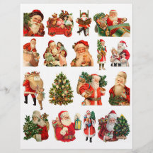 Zoveel  Santa Claus illustraties!