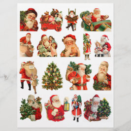 Zoveel  Santa Claus illustraties!