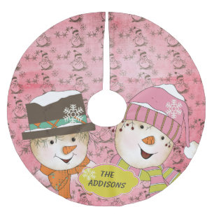 Zoveel Snowmen Feestdagen boomrokken Kerstboom Rok