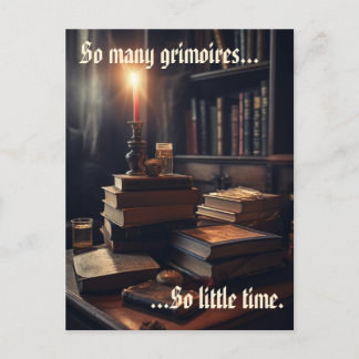 Zoveel wizards voor Grimoires Briefkaart