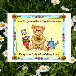 Zow Righteness Christelijk Inspirerend Briefkaart