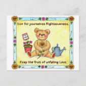 Zow Righteness Christelijk Inspirerend Briefkaart (Voorkant)