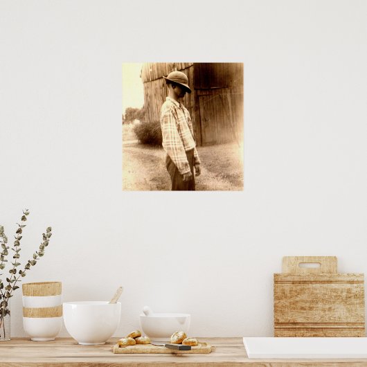 zowat 1920 bashful Harry Poster (Keuken)