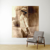 zowat 1920 bashful Harry Wandkleed (In situ)