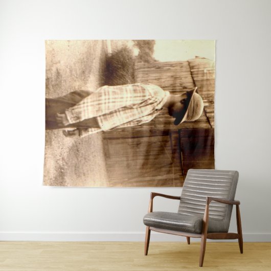 zowat 1920 bashful Harry Wandkleed (In Situ (horizontaal))