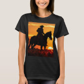 ZOYNK Cowboy Sunset 0023384 T-shirt (Voorkant)