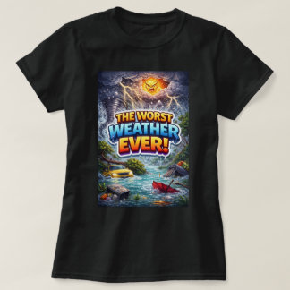 ZOYNK Graphics 0045615 Het slechtste weer ooit T-shirt