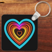 ZOYNK Heart Sleutelhanger (Achterkant)