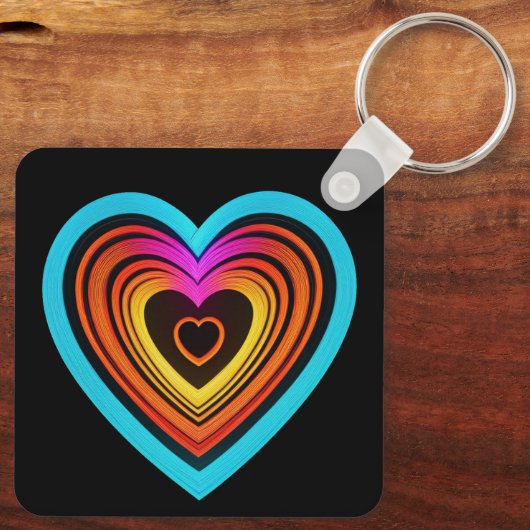 ZOYNK Heart Sleutelhanger (Achterkant)