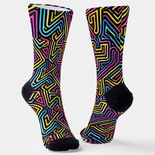 Zoynk Neon Sokken 0047457 (Gebogen)