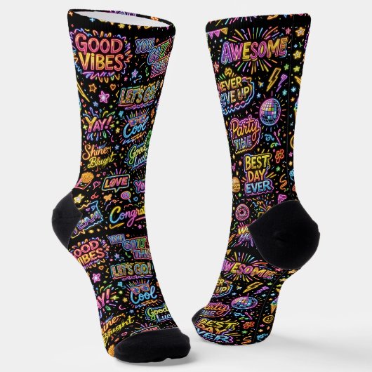 Zoynk Neon Sokken 0047479 (Gebogen)