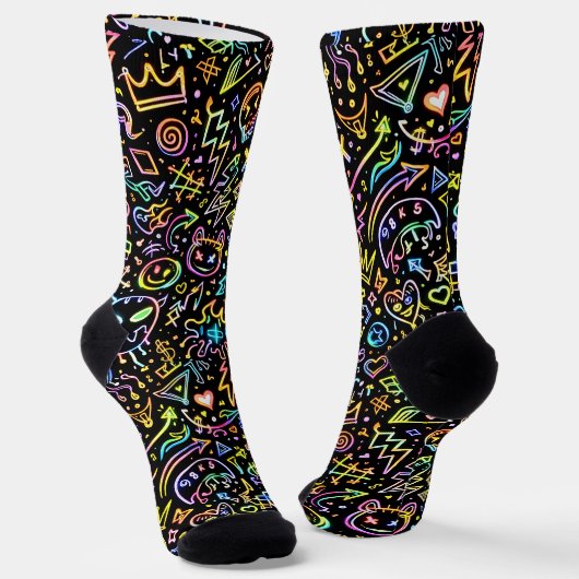 Zoynk Neon Sokken 0047482 (Gebogen)