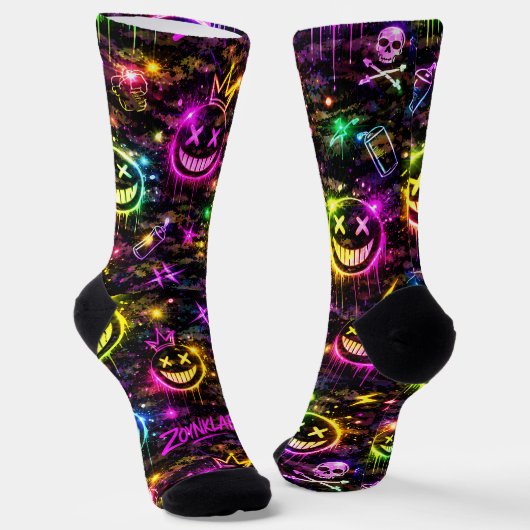 Zoynk Neon Sokken 0047677 (Gebogen)