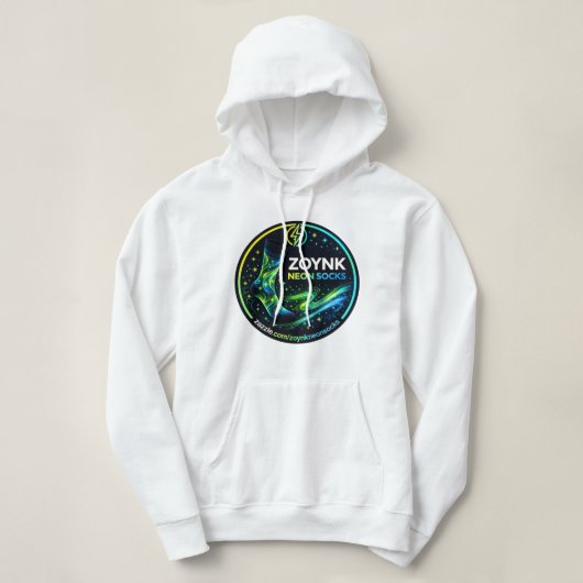 Zoynk Neon Sokken Hoodie (Design voorkant)