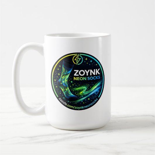 Zoynk Neon Sokken Koffiemok (Links)