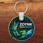 Zoynk Neon Sokken Sleutelhanger (Achterkant)