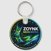 Zoynk Neon Sokken Sleutelhanger (Achterkant)