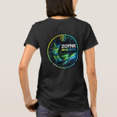 Zoynk Neon Sokken T-shirt (Achterkant)