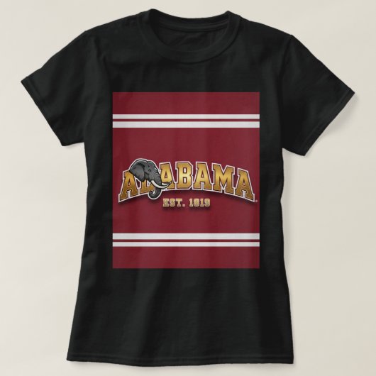 ZOYNK T-Shirt Graphics Alabama 0045177 (Design voorkant)