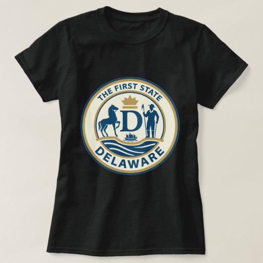 ZOYNK T-Shirt Graphics Delaware 0045225 (Design voorkant)