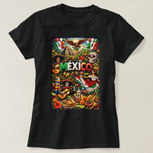 ZOYNK T-Shirt Graphics Mexico 0045384 (Design voorkant)