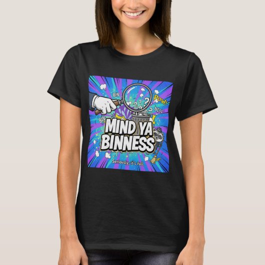 ZOYNK T-Shirt Graphics Mind Ya Binness 0045233 (Voorkant)