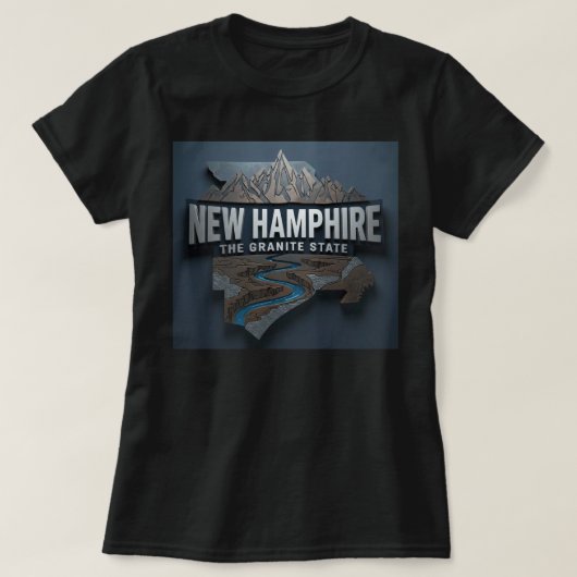 ZOYNK T-Shirt Graphics New Hampshire 0045217 (Design voorkant)