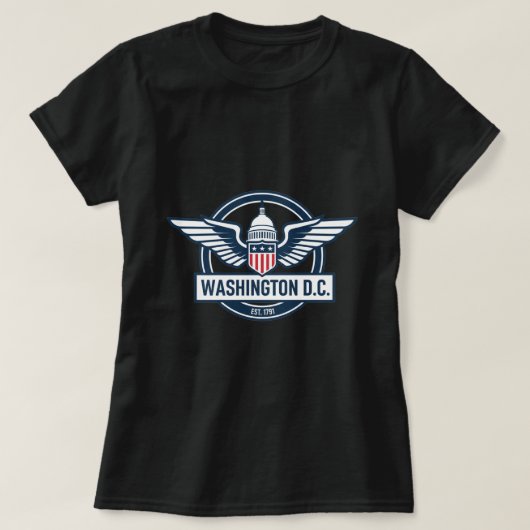 ZOYNK T-Shirt Graphics Washington D.C. 0045174 (Design voorkant)