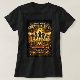 ZOYNK Winkel Hard Werk Verslaat Talent 0045623 T-shirt