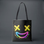 ZOYNKLAB Deadface Logo Tote Bag<br><div class="desc">Welcome to ZoynkLab, a creative design laboratory where bold graphics, colorful patterns, funny designs, and viral artwork experiments come to life. This shop is packed with eye-catching graphic designs, bright abstract patterns, graffiti-style artwork, and unique statement illustrations made to stand out on apparel, accessories, and gifts. At the center of...</div>