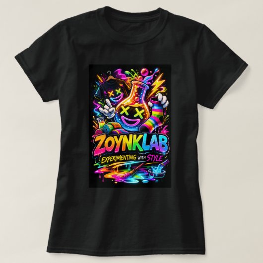 ZOYNKLAB Experiment 0046976 T-shirt (Design voorkant)