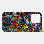 ZOYNKLAB Experiment 0047025 Chaos Case-Mate iPhone Case (Achterkant (horizontaal))