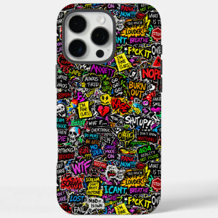 ZOYNKLAB Experiment 0047025 Chaos iPhone 16 Pro Max Hoesje