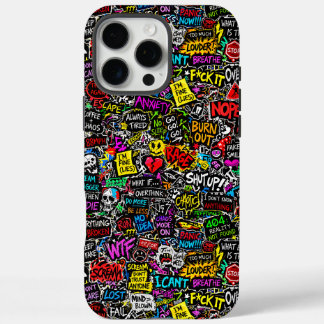 ZOYNKLAB Experiment 0047025 Chaos iPhone 16 Pro Max Hoesje