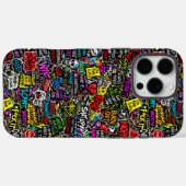 ZOYNKLAB Experiment 0047025 Chaos Case-Mate iPhone Case (Achterkant (horizontaal))