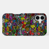 ZOYNKLAB Experiment 0047025 Chaos iPhone Hoesje (Achterkant horizontaal)