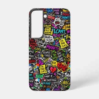 ZOYNKLAB Experiment 0047025 Chaos Samsung Galaxy Hoesje