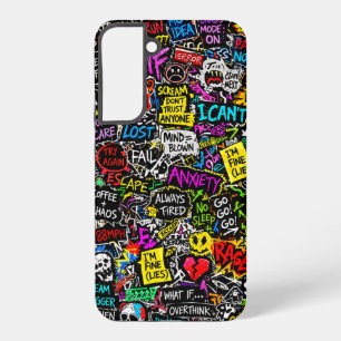 ZOYNKLAB Experiment 0047025 Chaos Samsung Galaxy Hoesje