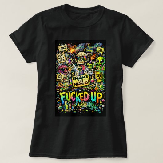 ZOYNKLAB Experiment 0047117 T-shirt (Design voorkant)