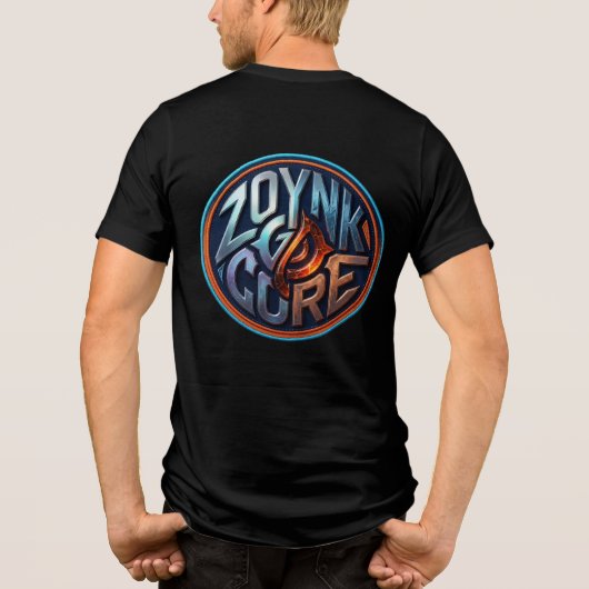 ZOYNKLAB Experiment 0047240 Zoynkcore Tri-Blend Shirt (Achterkant)