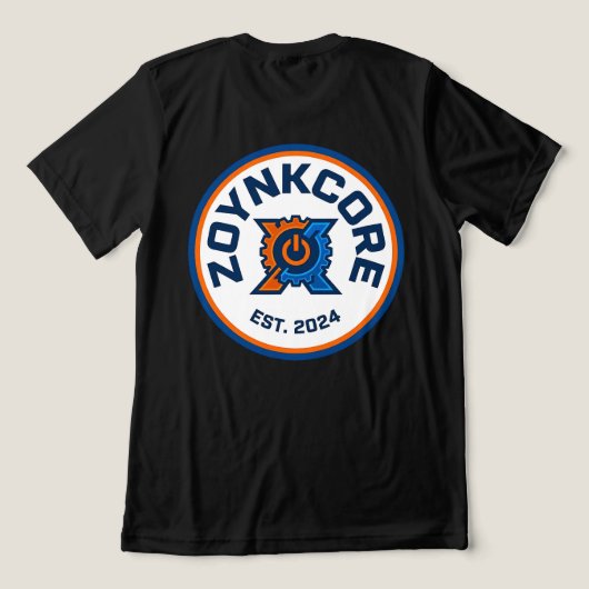 ZOYNKLAB Experiment 0047245 Zoynkcore Tri-Blend Shirt (Design achterkant)