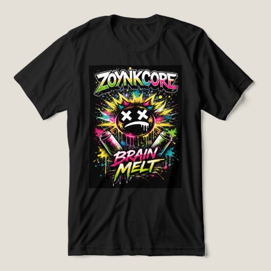 ZOYNKLAB Experiment 0047267 Zoynkcore Tri-Blend Shirt (Design voorkant)