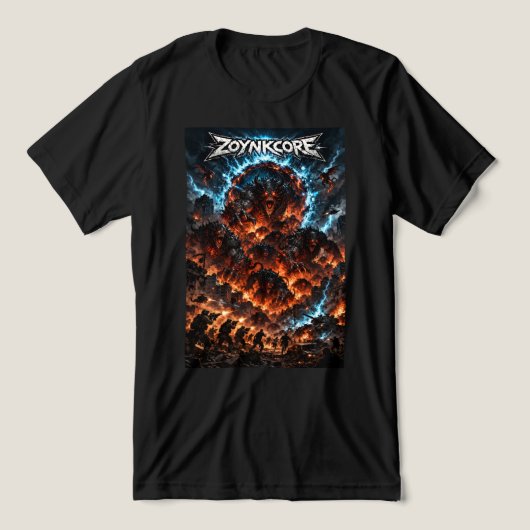 ZOYNKLAB Experiment 0047290 Zoynkcore Tri-Blend Shirt (Design voorkant)