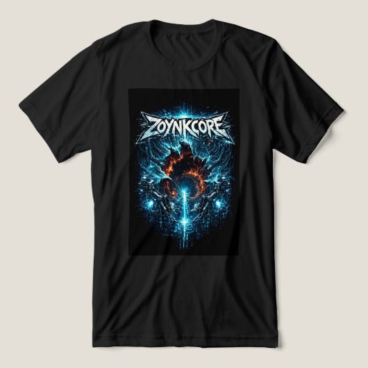 ZOYNKLAB Experiment 0047293 Zoynkcore Tri-Blend Shirt (Design voorkant)