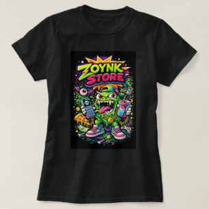 ZOYNKSTORE Slijmbal Met Mobiele Telefoon 0045659 T-shirt