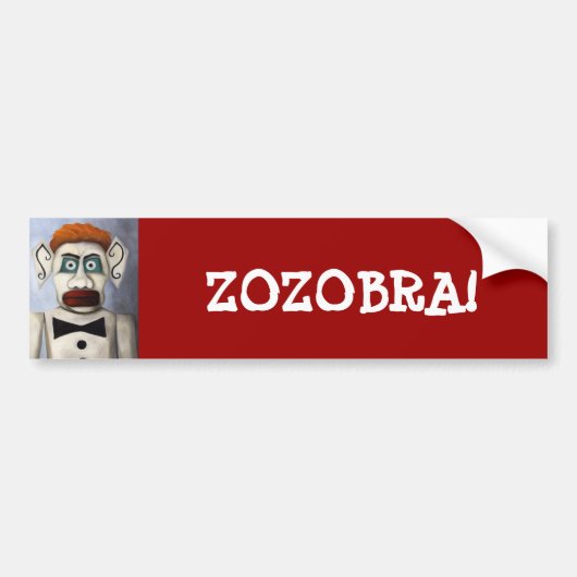 Zozobra Bumpersticker (Voorkant)